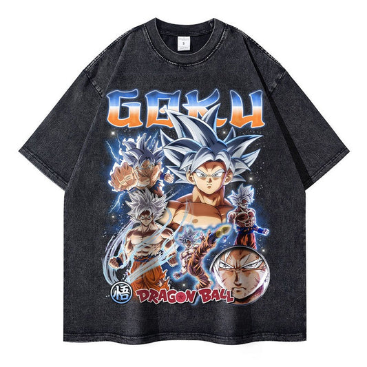 Goku T-shirts Oversized Anime Dragon Ball T Shirt