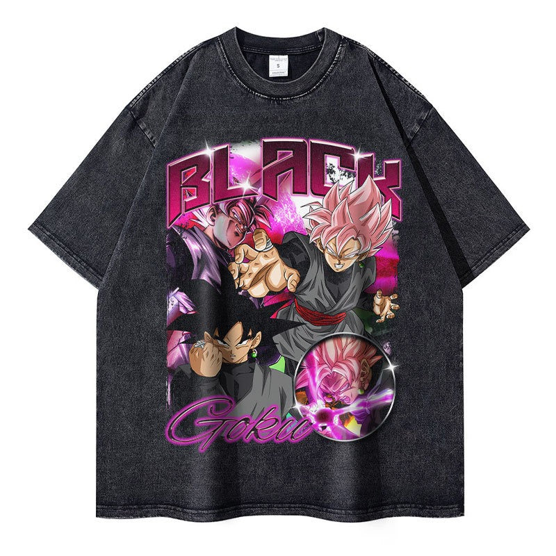 Goku T-shirts Oversized Anime Dragon Ball T Shirt