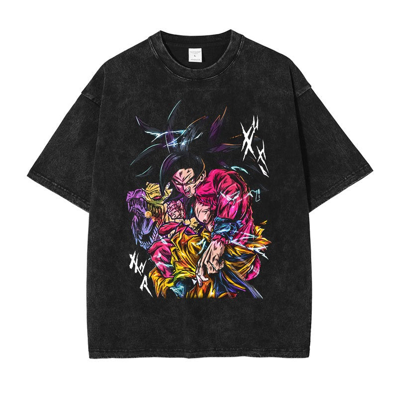 Goku T-shirts Oversized Anime Dragon Ball T Shirt