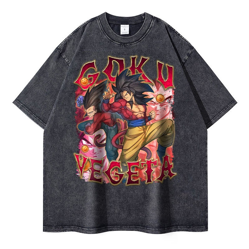 Goku T-shirts Oversized Anime Dragon Ball T Shirt