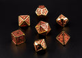Golden Flame Dice Set - 