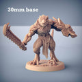 Goldmaw Lizard: Sculpt A (Male Lizardfolk Warrior) - 