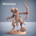 Goldmaw Lizard: Sculpt F (Female Lizardfolk Warrior) - 