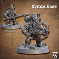 Golemmar Gnome: Sculpt B (Male Gnome Artificer) - No Hat / Steampunky Backpack / Steam Crossbow