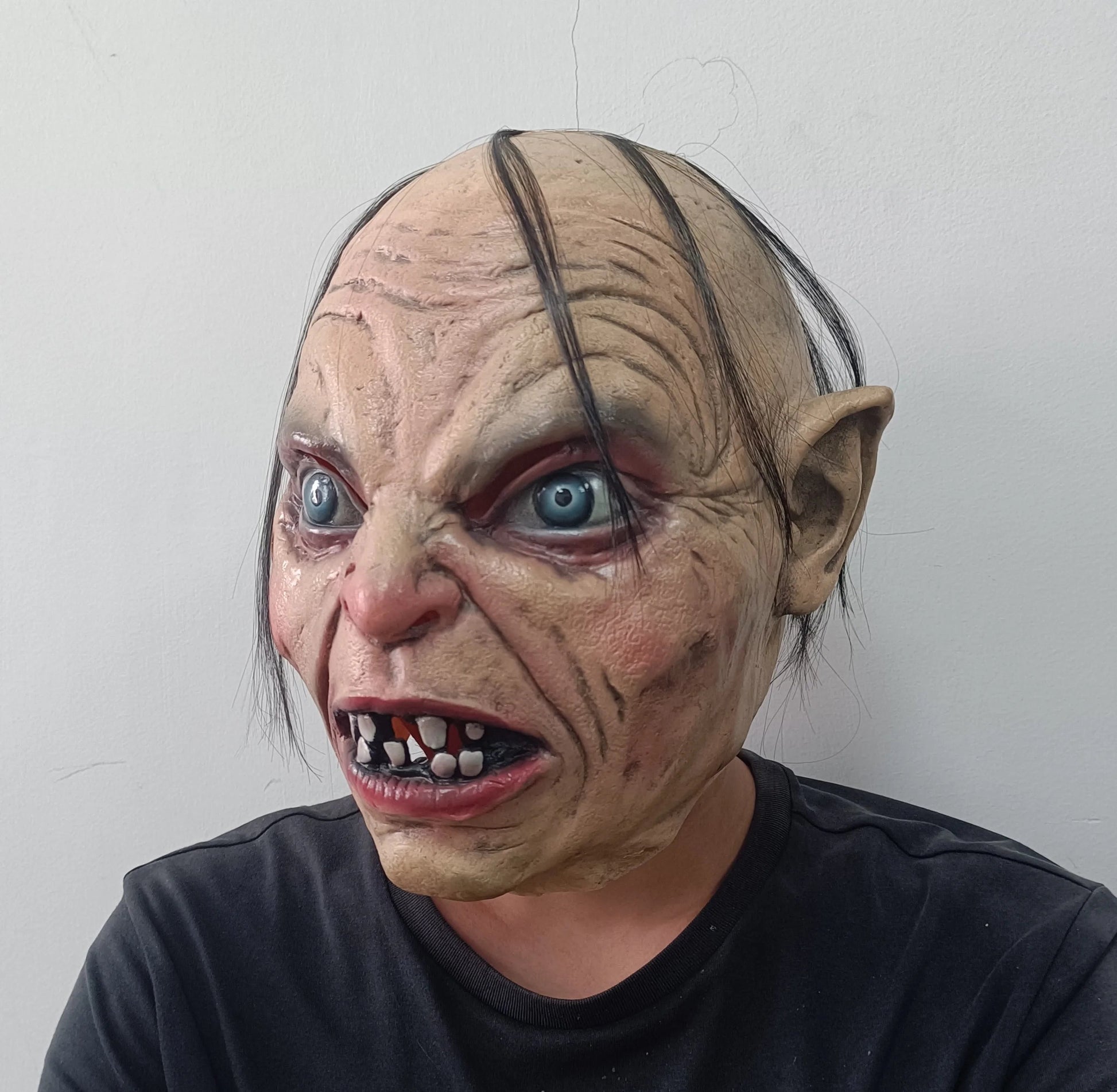 Gollum Latex Mask Cosplay Horror Mask Party Masquerade Clothing Accessories Halloween