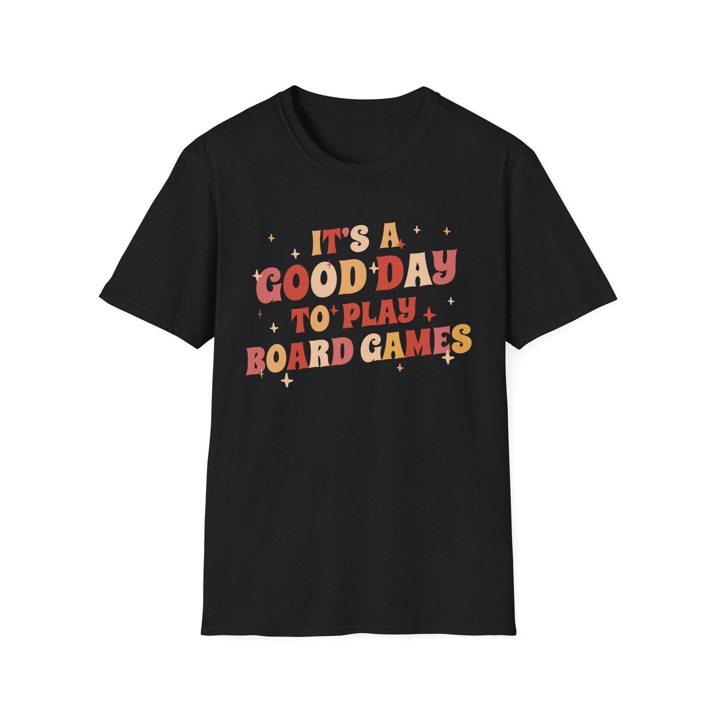 Good Day to Play Board Games T-Shirt - Black / S