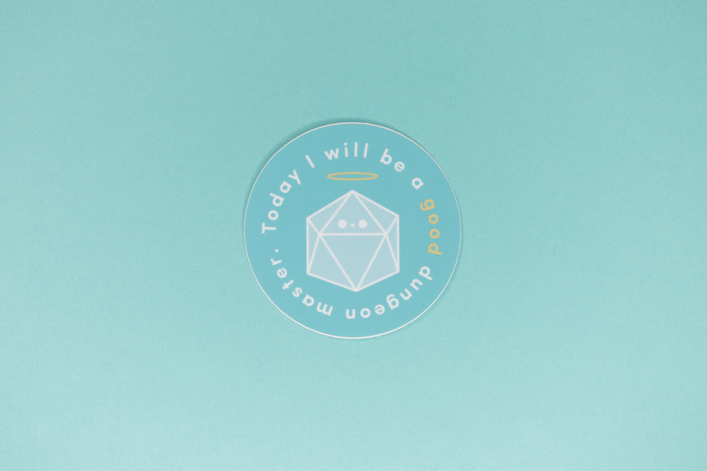 Good and Evil DM Sticker