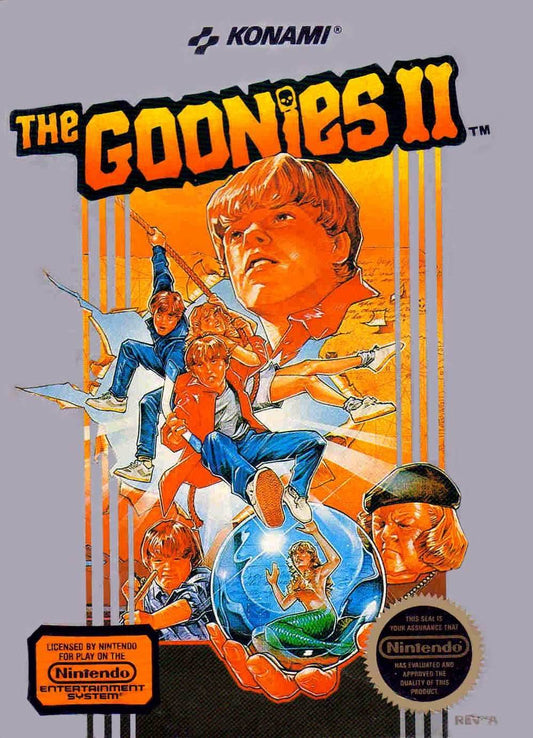 The Goonies II (Nintendo NES) - Game Manual Only