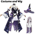 Gothic Herta Cosplay Dress – Fantasy Witch Lolita Costume Set - Costume and wig / XXL