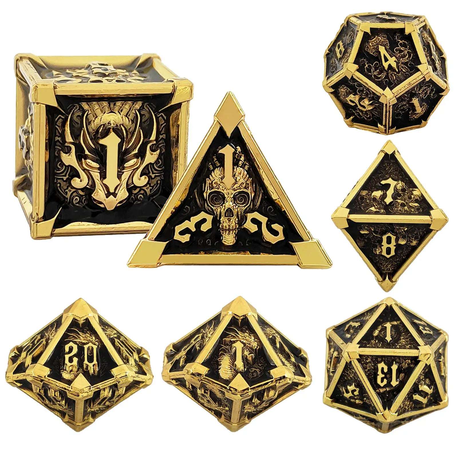 Gothic Mysticism - Starhorn Metal dnd Dice Set Collection
