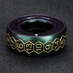Cool Metal Fingertip Spinning D20 Dice Ring