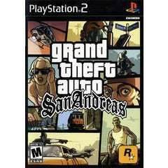 Grand Theft Auto San Andreas - PlayStation 2 - Original - No Manual With Map