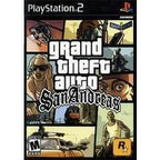 Grand Theft Auto San Andreas - PlayStation 2 - Original - No Manual With Map