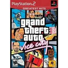 Grand Theft Auto Vice City [Greatest Hits] - PlayStation 2 (LOOSE) - 