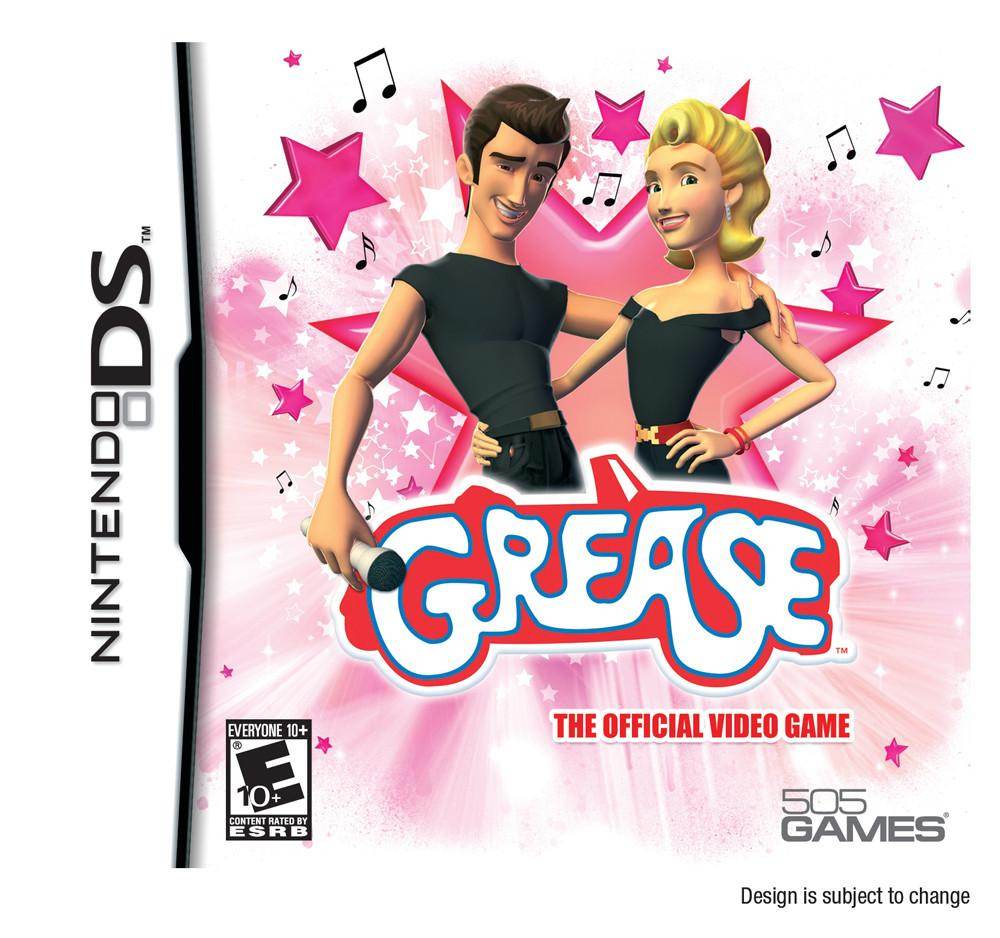 Grease (Nintendo DS) - Game Manual Only