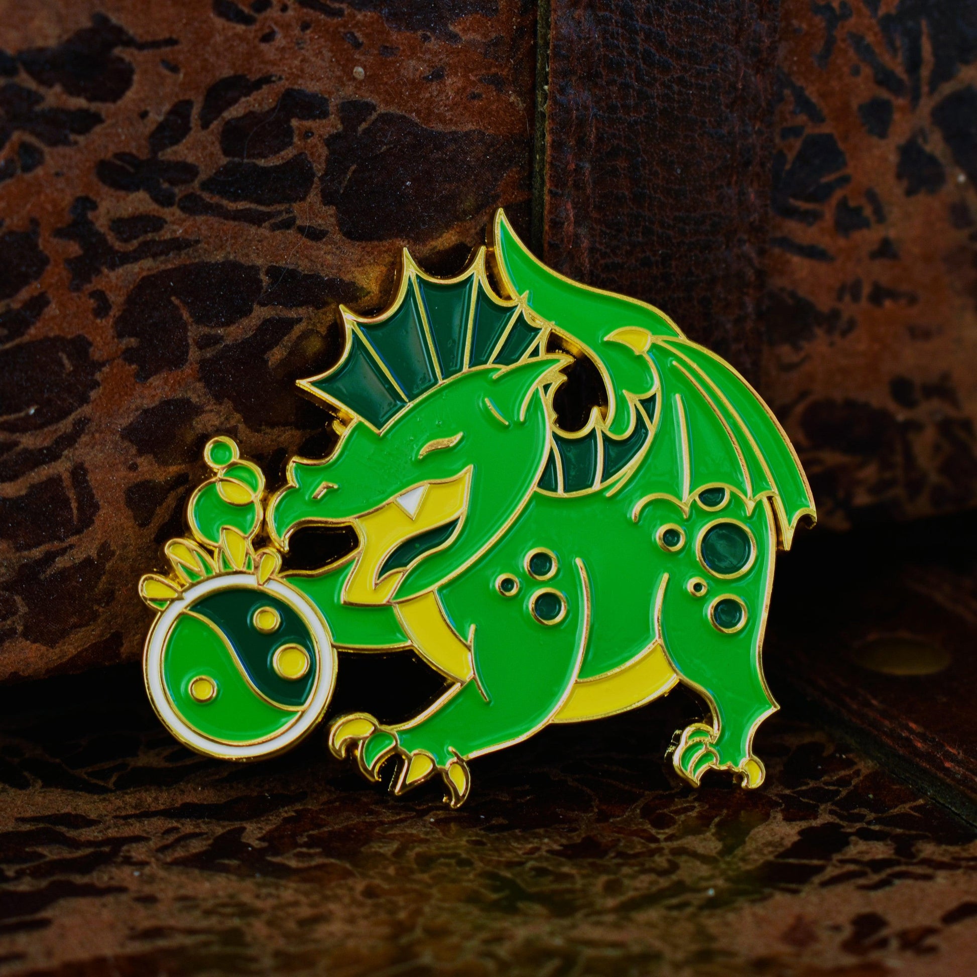 Green Dragon Pin