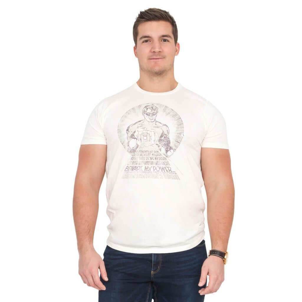 Green Lantern Beware My Power Oath Sugar T-shirt - S