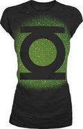 Green Lantern Big Green Emblem Glow T-shirt - S