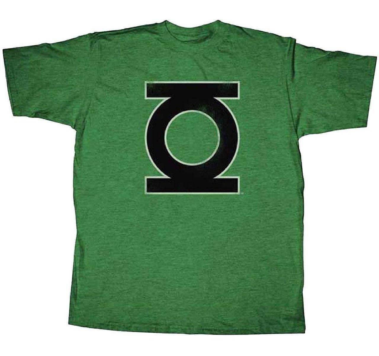 Green Lantern Classic Ring Heather Adult T-shirt - S