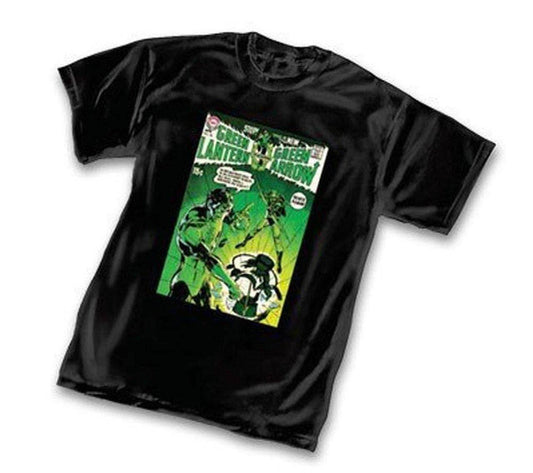 Green Lantern vs Green Arrow Comic Strip T-shirt - S