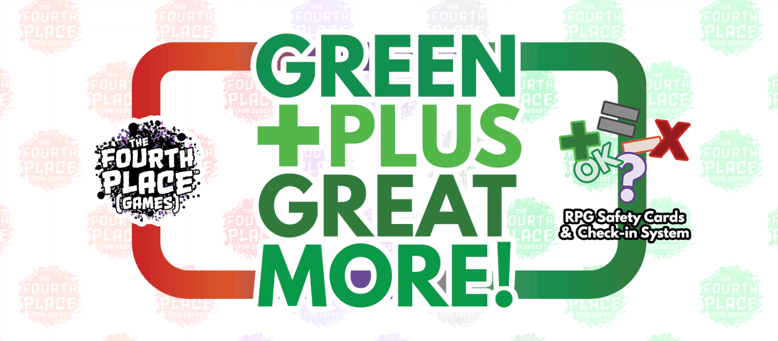 GREEN +PLUS GREAT MORE! - 