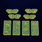 Fluorescent Scifi Screens - Communication Array / Fluorescent Yellow