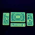 Tech Console 4-Pack - Fluorescent Green