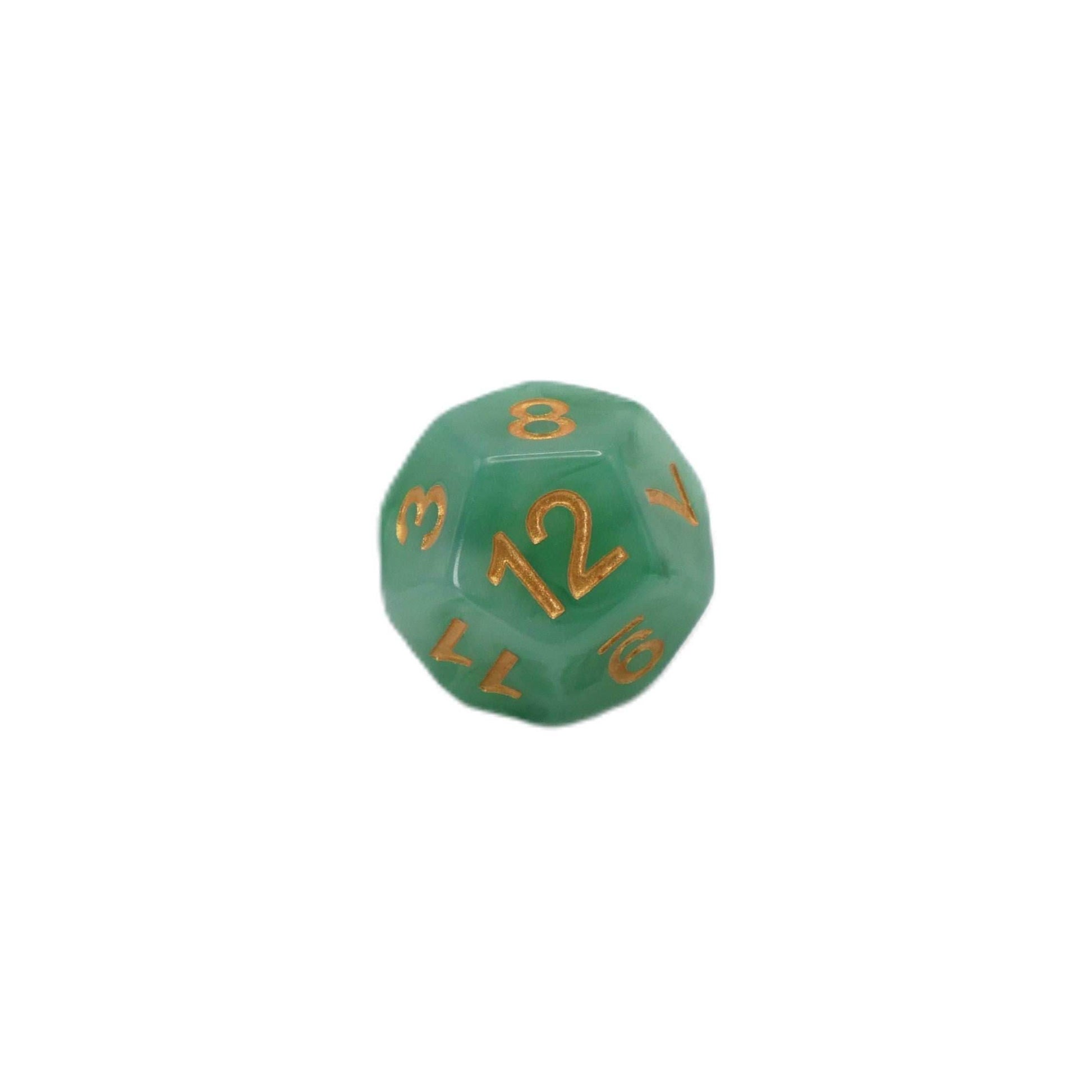 Greener Pastures - 7 Piece DnD Dice Set | Acrylic RPG Gaming Dice - 