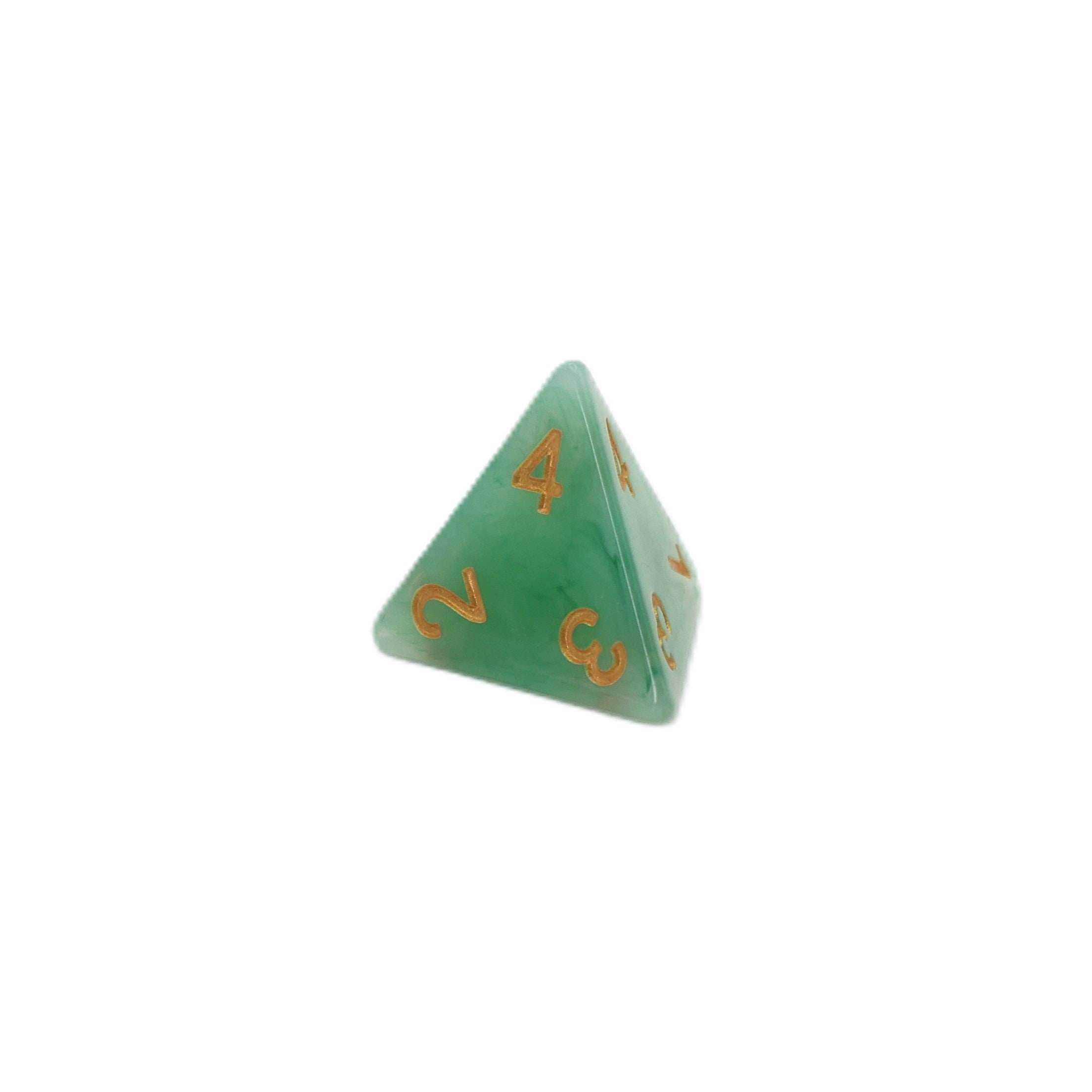 Greener Pastures - 7 Piece DnD Dice Set | Acrylic RPG Gaming Dice - 