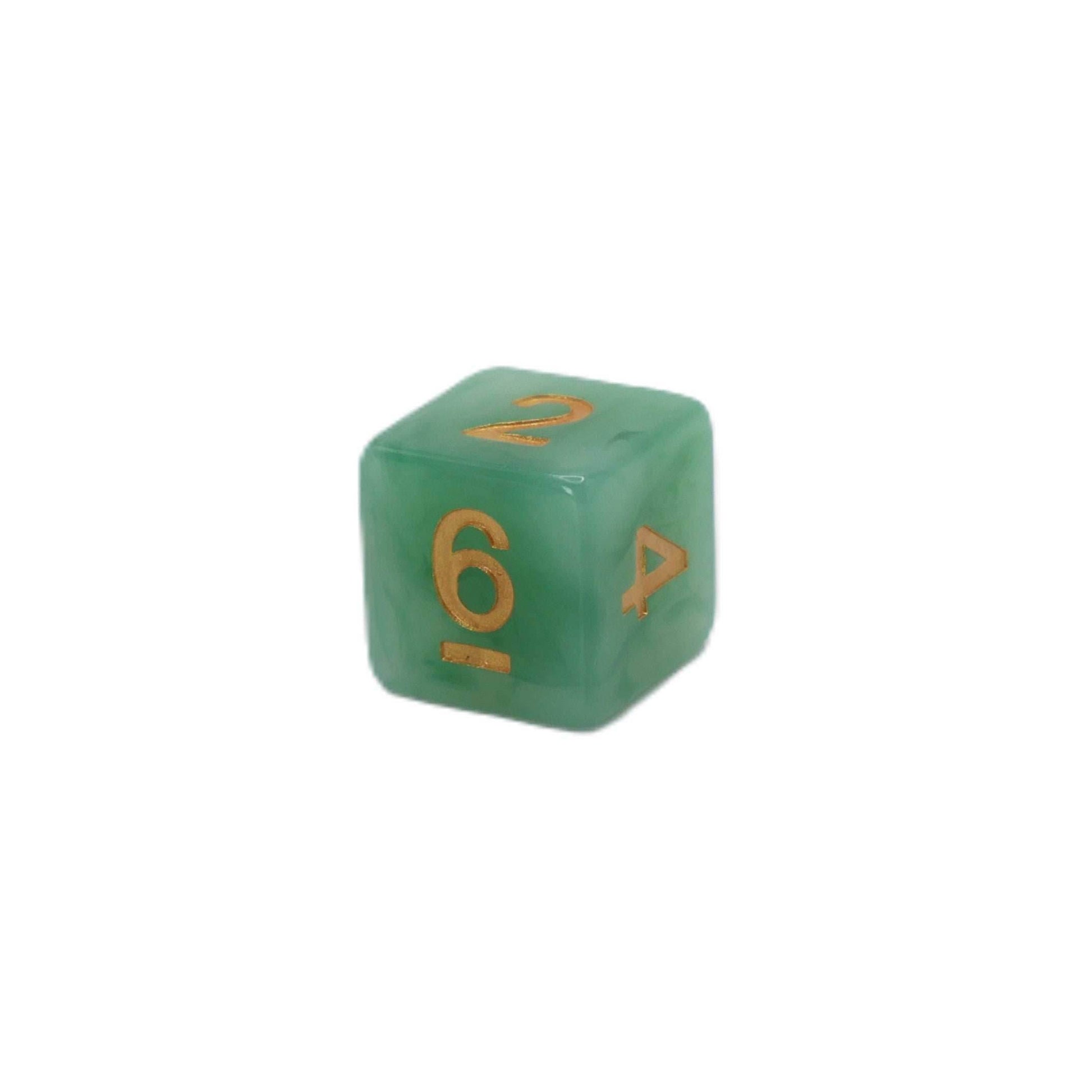 Greener Pastures - 7 Piece DnD Dice Set | Acrylic RPG Gaming Dice - 
