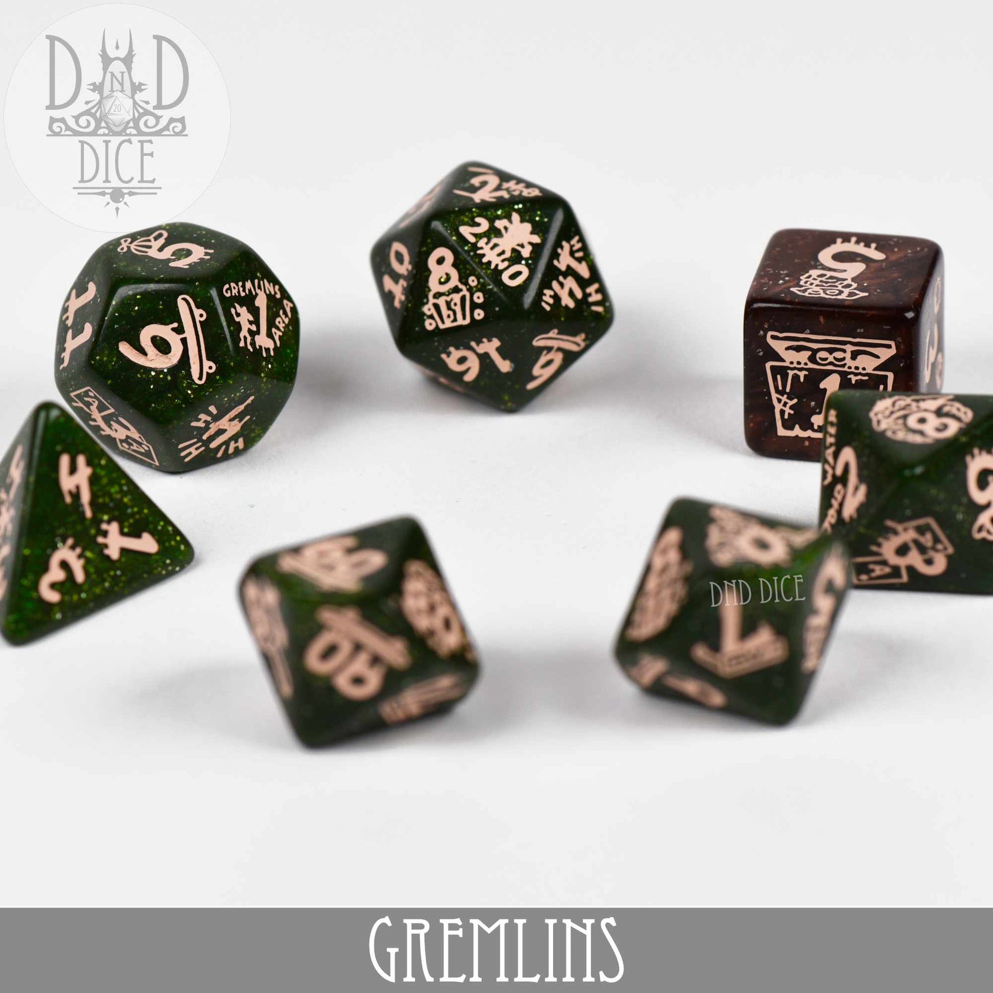 Gremlins Dice Set