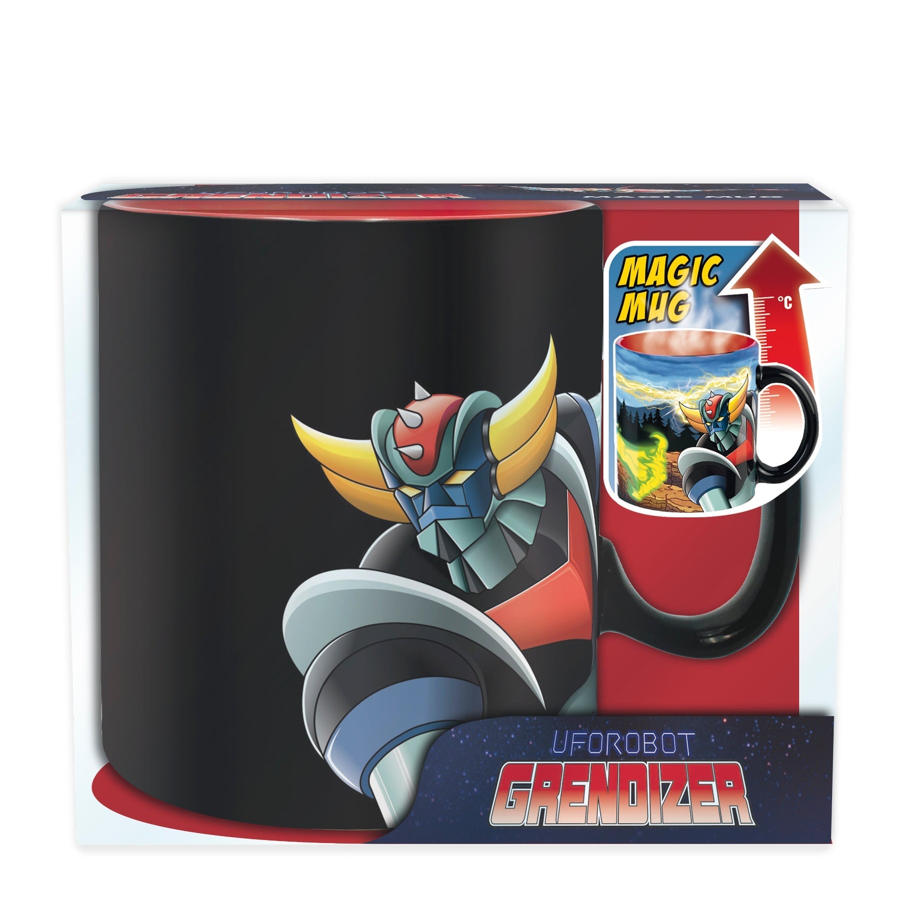 Grendizer vs Giru Giru Heat Change Mug