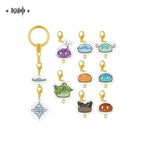 2023 Game Art Exhibition Series Slime Acrylic Keychain Genshin Impact