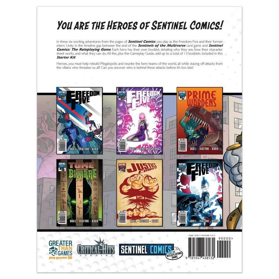 Sentinel Comics RPG: Starter Kit (2E) - 
