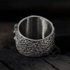 Crossbones Pirate Stainless Steel Skull Ring - Stainless steel / 7