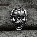 Berserker Stainless Steel Viking Skull Ring - Stainless steel / 7