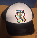 Adjustable Trucker Baseball Cap Featuring GUILE from GI Joe and Street Fighter Parody