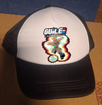 Adjustable Trucker Baseball Cap Featuring GUILE from GI Joe and Street Fighter Parody