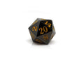 Gun Metal D20 - Signature Font - Gold Font - 