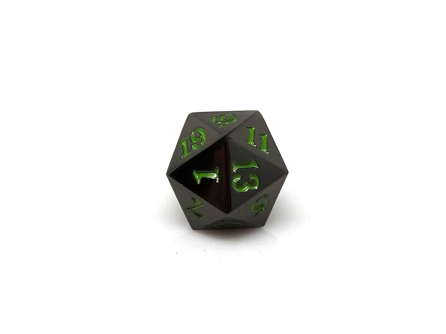 Gun Metal D20 - Signature Font -  Serpent's Blood Font