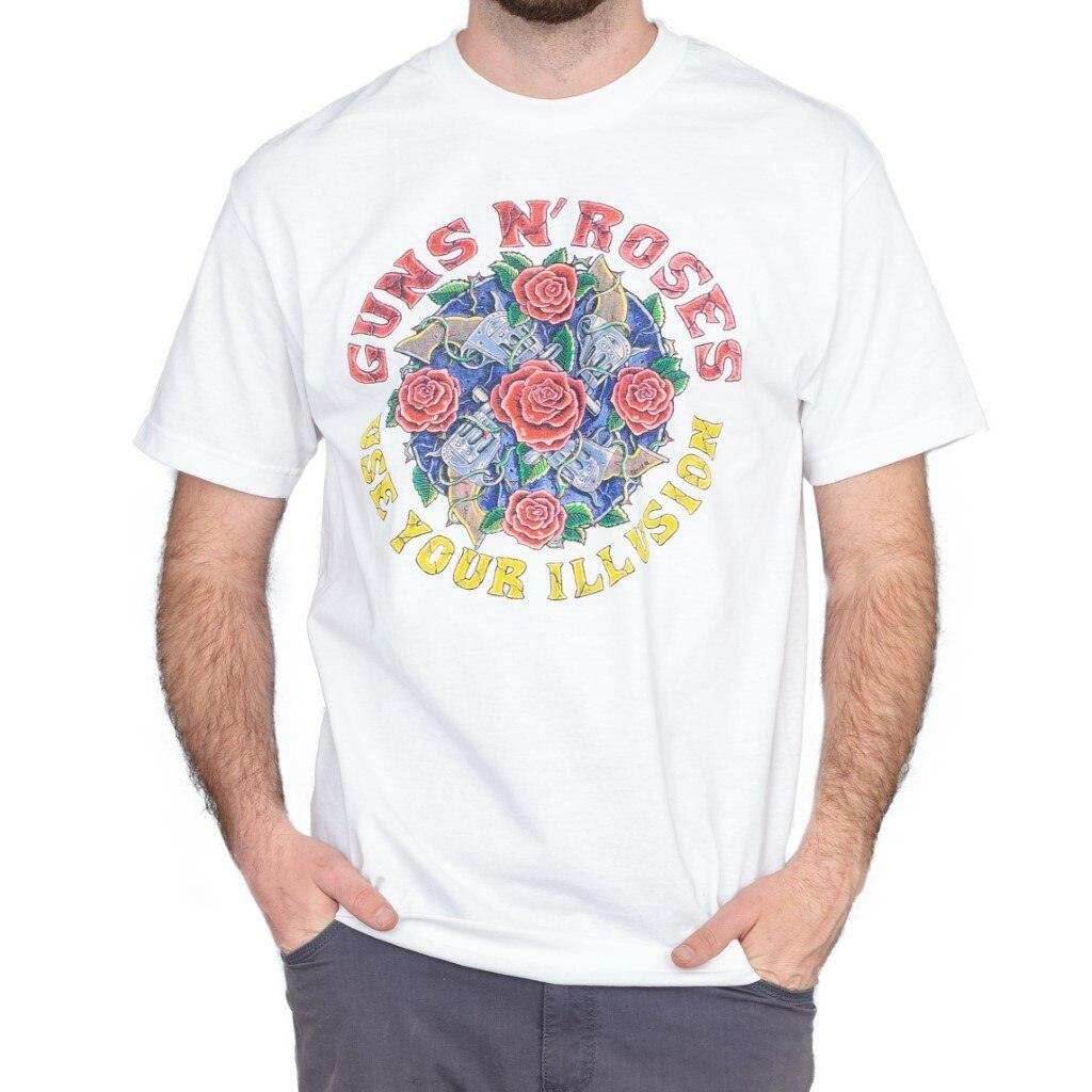Guns n' Roses Use Your Illusion White T-Shirt - S