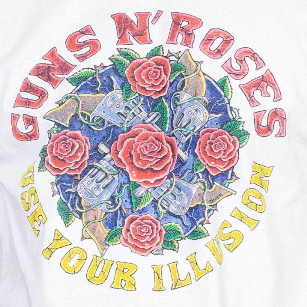 Guns n' Roses Use Your Illusion White T-Shirt - S