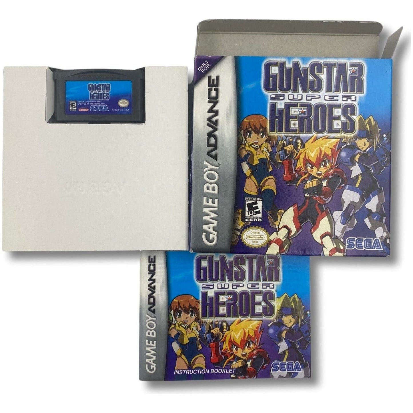 Gunstar Super Heroes - Nintendo GameBoy Advance