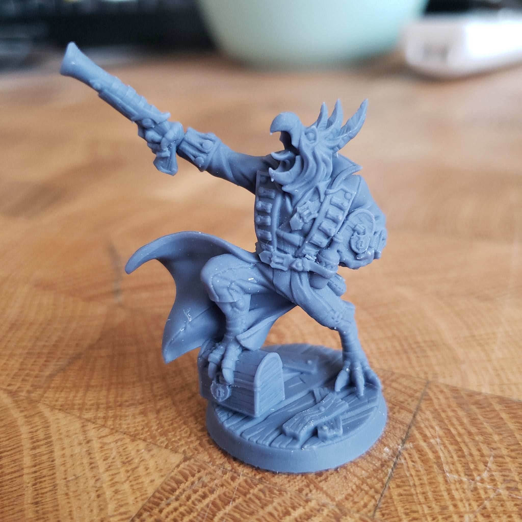 Gyros Shipwrecker (Bird Pirate) - With Flintlock