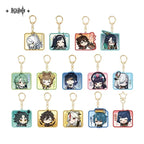 Liyue Chibi Emojis Series Keychain Genshin Impact
