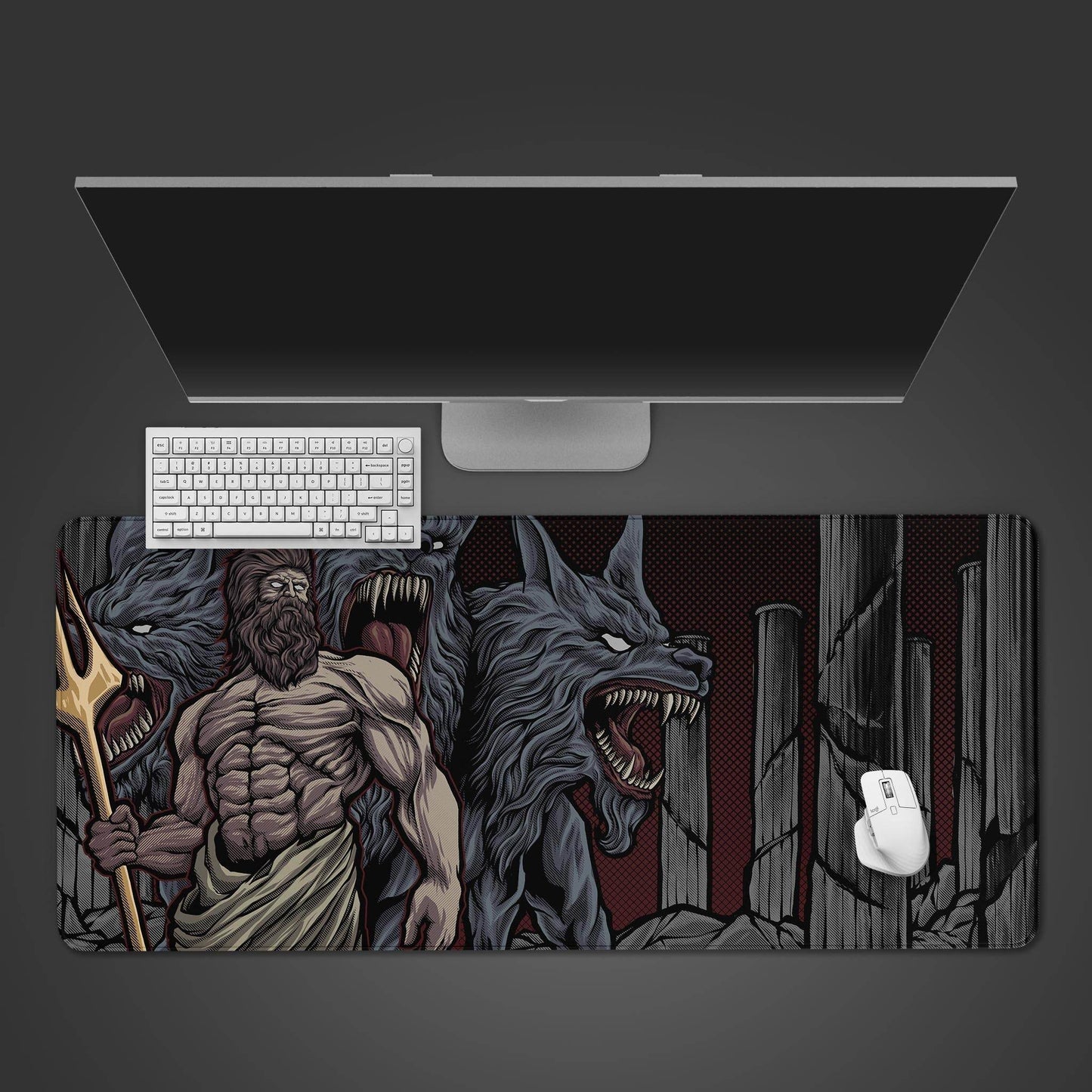 Hades Desk Pad - M (70 x 30cm)