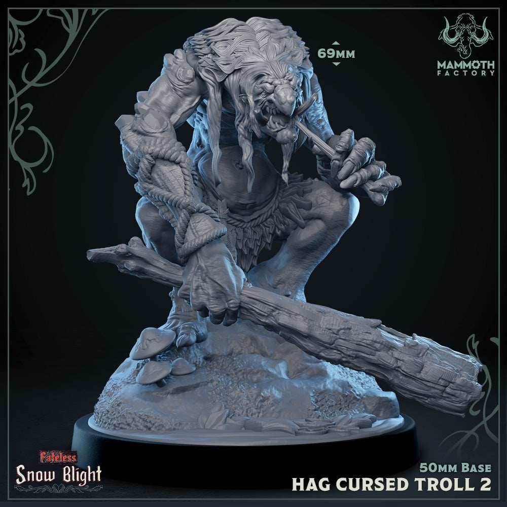 Hag Cursed Troll 2 - With Club