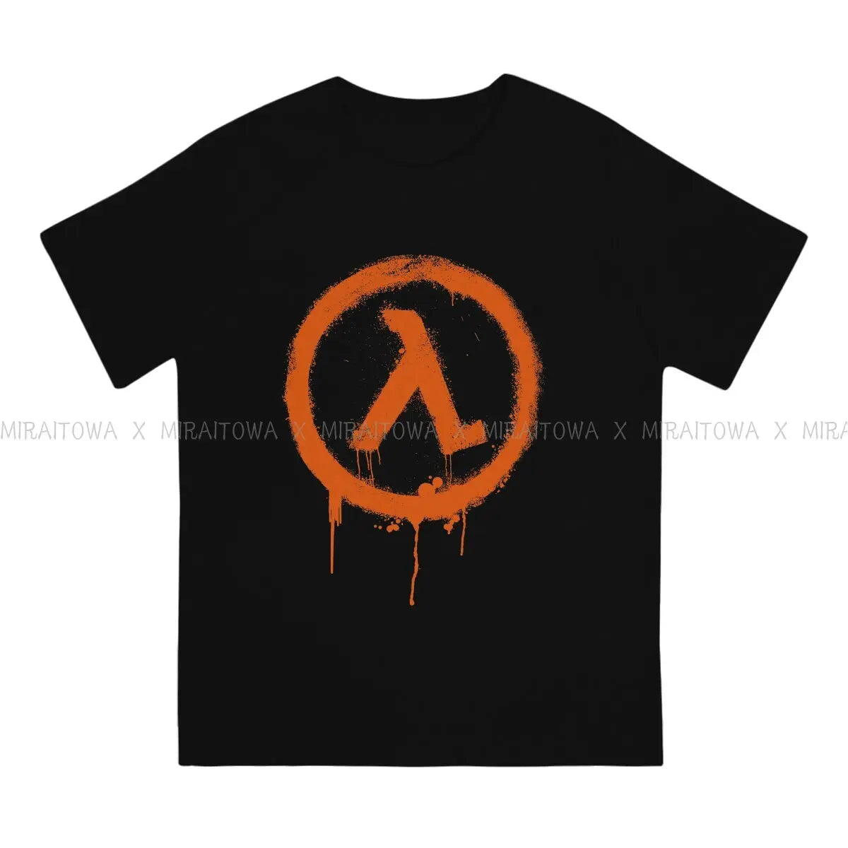 Half Life Game Rise Shine T Shirt Graphic Men's Tees Summer Cotton Tops Harajuku O-Neck TShirt