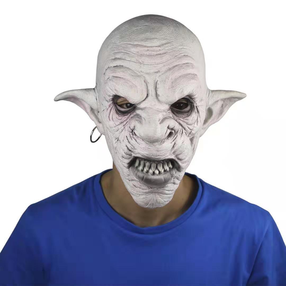 Halloween Adult Horror Mask Evil Ghoulish Zombie Cosplay Costume