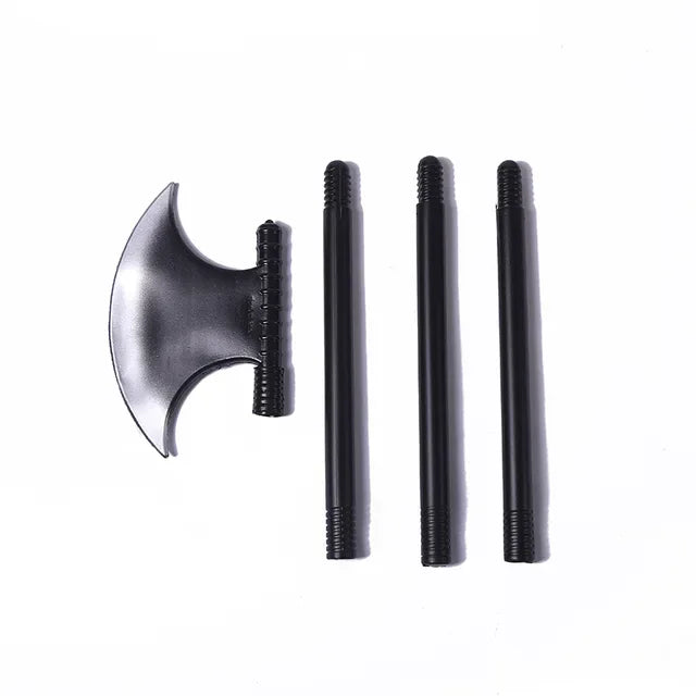 Halloween Cosplay Weapon Props Demon Pirate One-sided Axe Fork Hook Sword